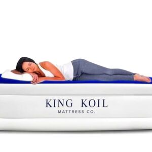 King Koil Luxury Airbed Air Mattress Portable